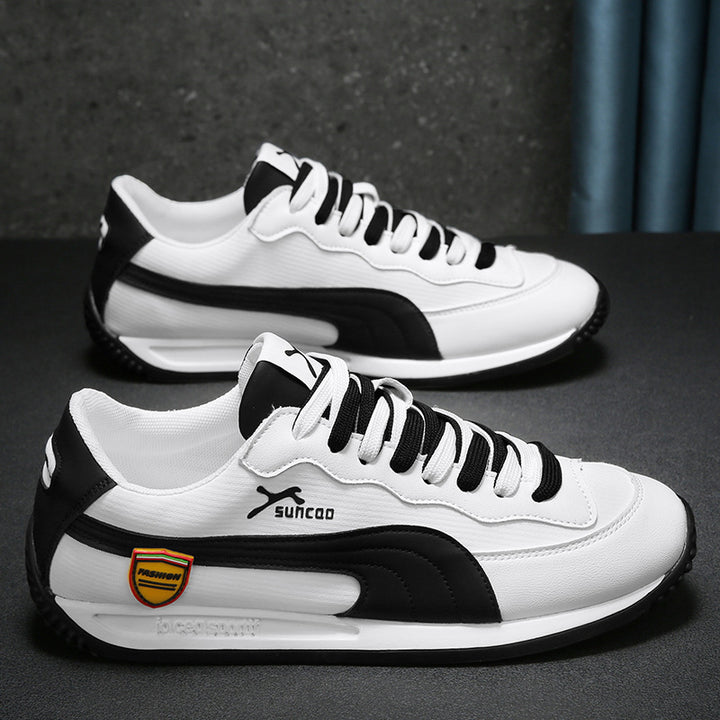 Herrer Sporty Sneakers med åndbar mesh-overflade og stødabsorberende sål Stilla