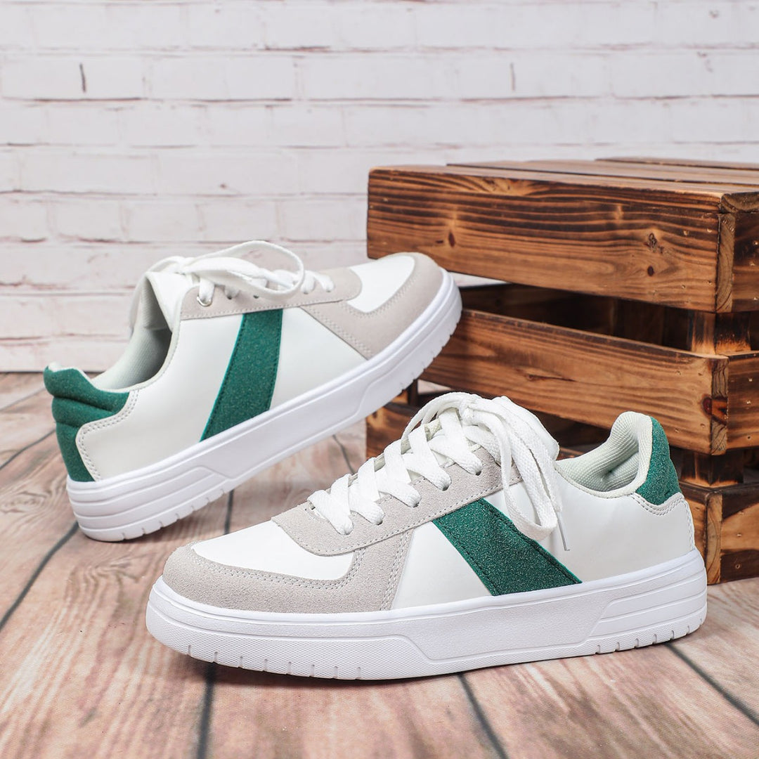 Dame Elegant Lifestyle Sneakers med åndbar sål og skridsikkert mønster Stilla