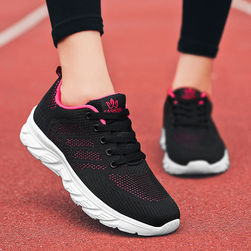 Unisex nan ultralette strik-sneaker med dæmpende skum sål og elastisk overdel Skovae