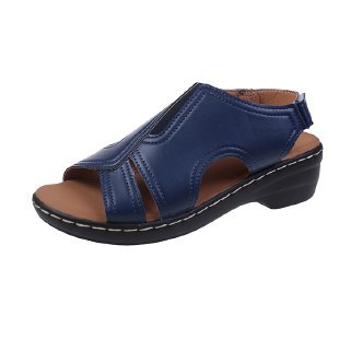 Dame Komfort Sandaler med elegant rem-design og behageligt polstret fodseng Stilla