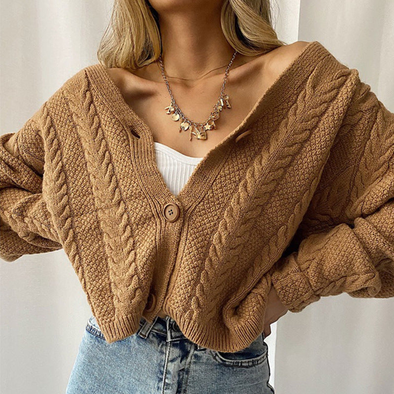 Kvinders cardigan med generøs pasform og struktureret design Skovae