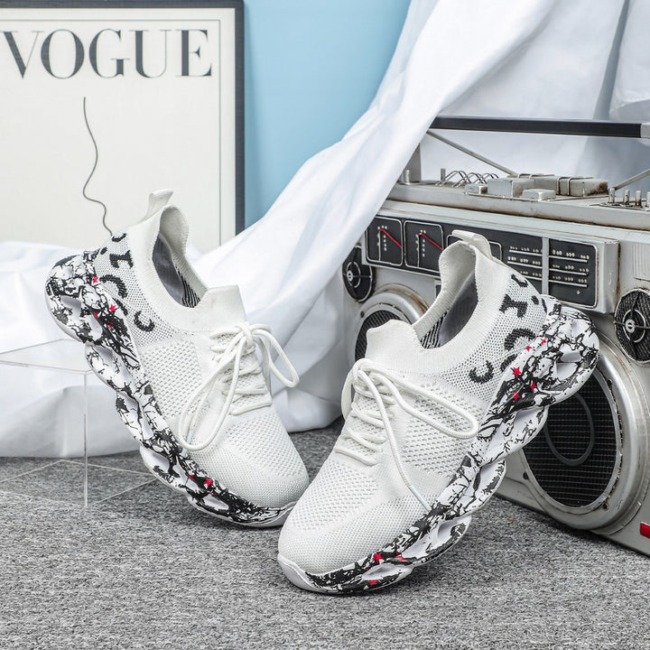 Dame Åndbare Multi-Sport Sneakers med fleksibel Dæmpningsteknologi Stilla