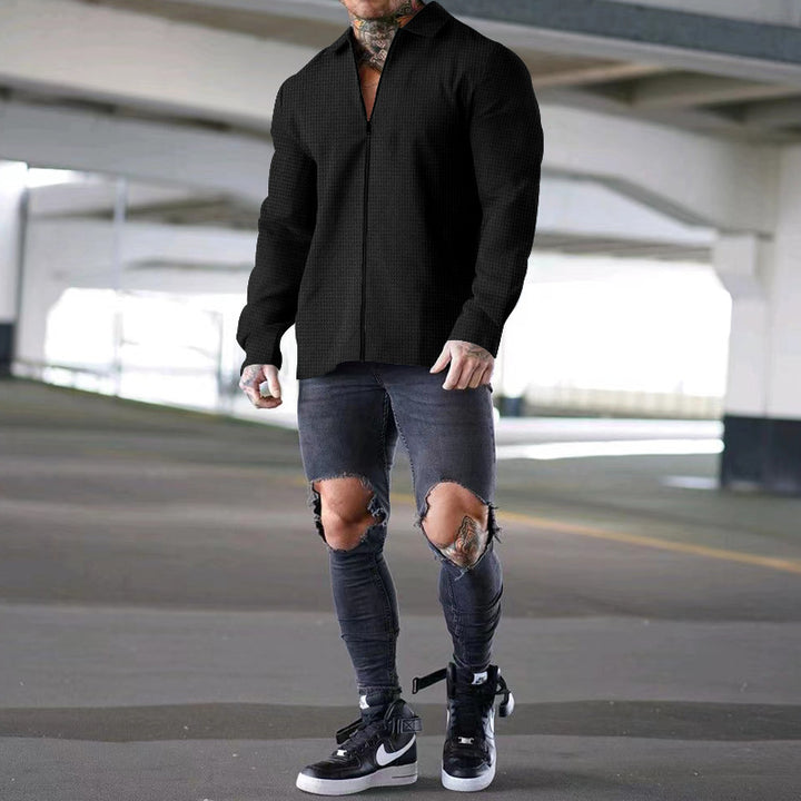 Herrer mode langærmet bluse Stilla