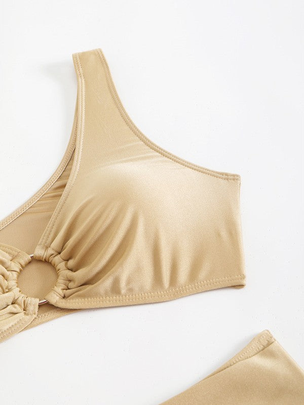 Dame Én-Skulder Bikini Sæt Stilla