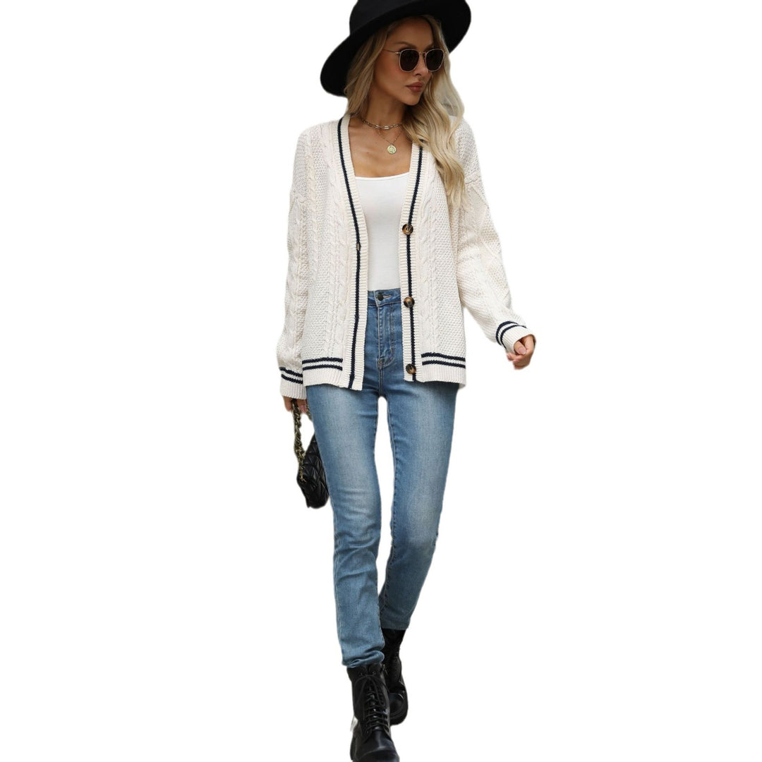 Femme Kabelstrik Overdimensioneret Cardigan Stilla