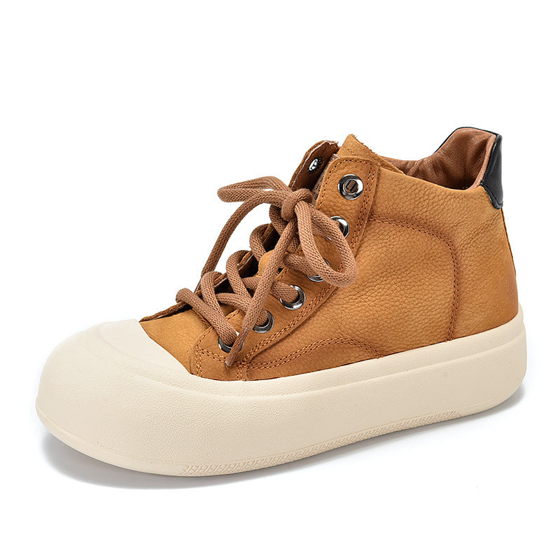 Dame sneakers i urbane stil med komfortabel plateau sål og slidstærkt overmateriale Stilla