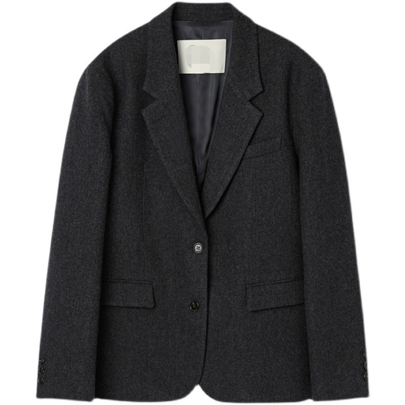 Kvindernes elegante box blazer lavet af kvalitets Stilla stof