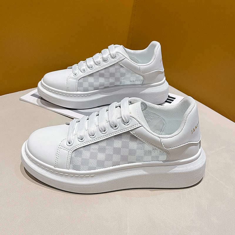 Dame Sneakers med åndbar netstruktur og stilfuldt design Stilla