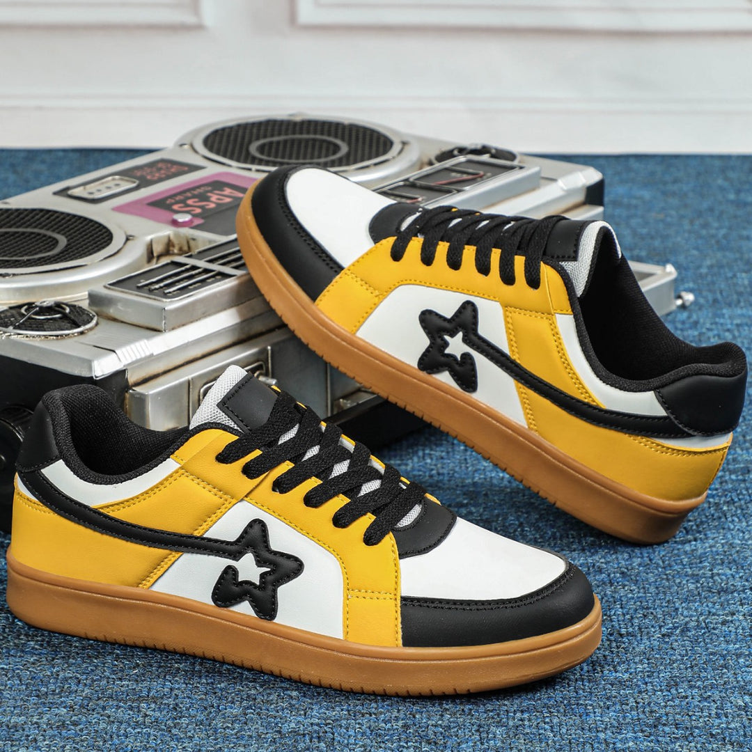 Dame Sporty fritids sneakers med skridsikker sål og polstret indersål Stilla