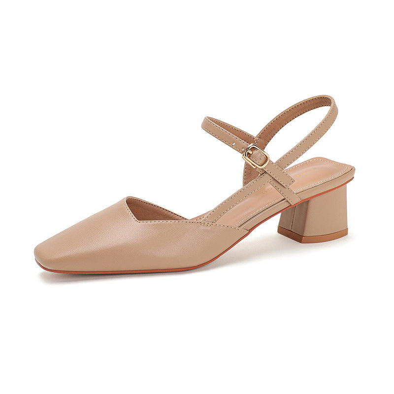 Dame blokhæl Slingback sko Stilla