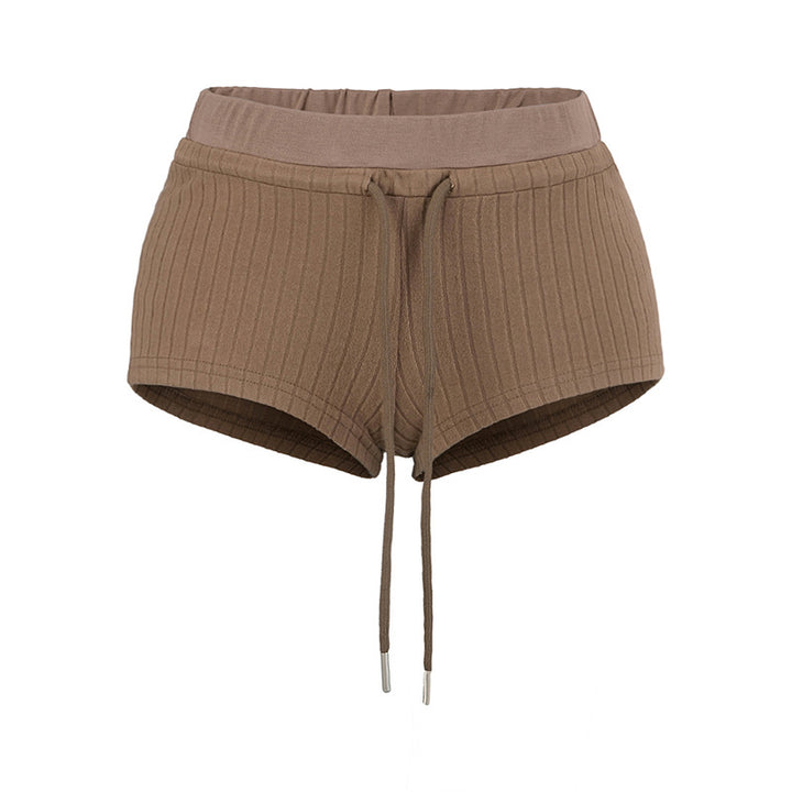 Dame Kortshorts med elastisk talje og praktisk snortræk Stilla