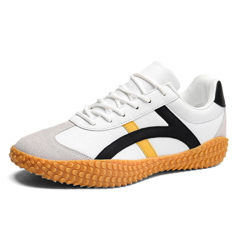 Unisex nan retro-urbane Mesh-sneaker med profileret gummisål og velourlæder tåhætte Skovae