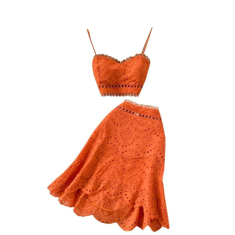 Skovae | Top Og Skirt Med Rynker