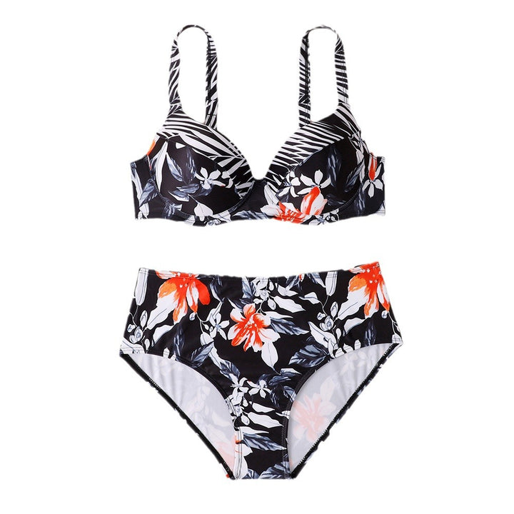 Damer støttende høj talje bikini sæt Stilla