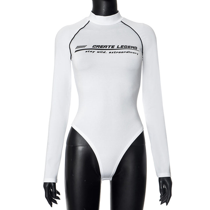 Dame Sport Langærmet Body Stilla