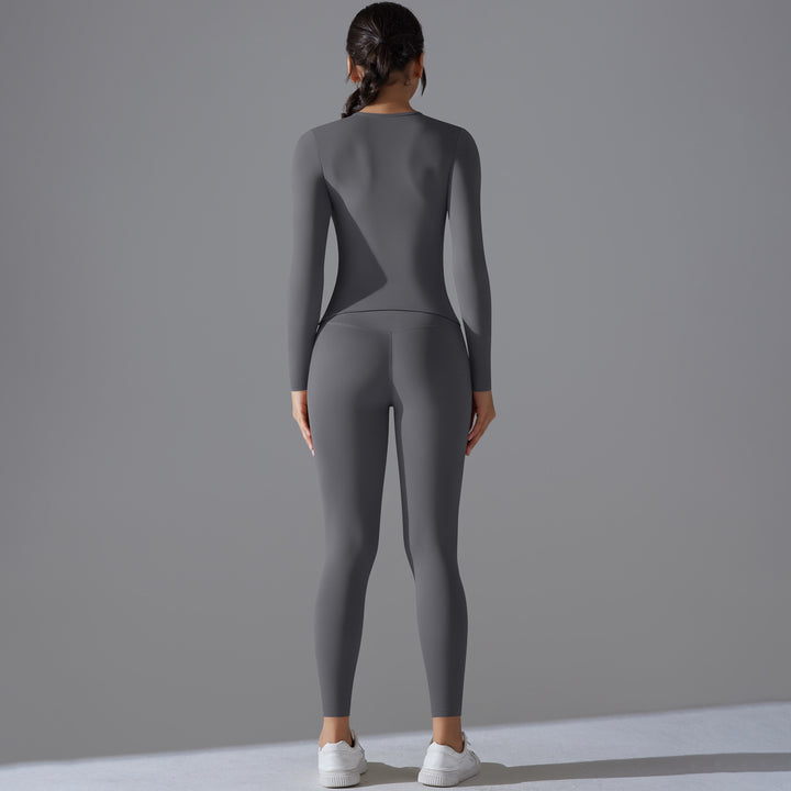 Dame Sport-Sæt med lange ærmer og leggings Stilla