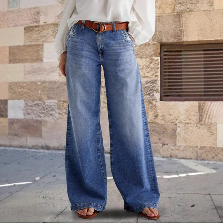Kvinders brede jeans bukser Stilla