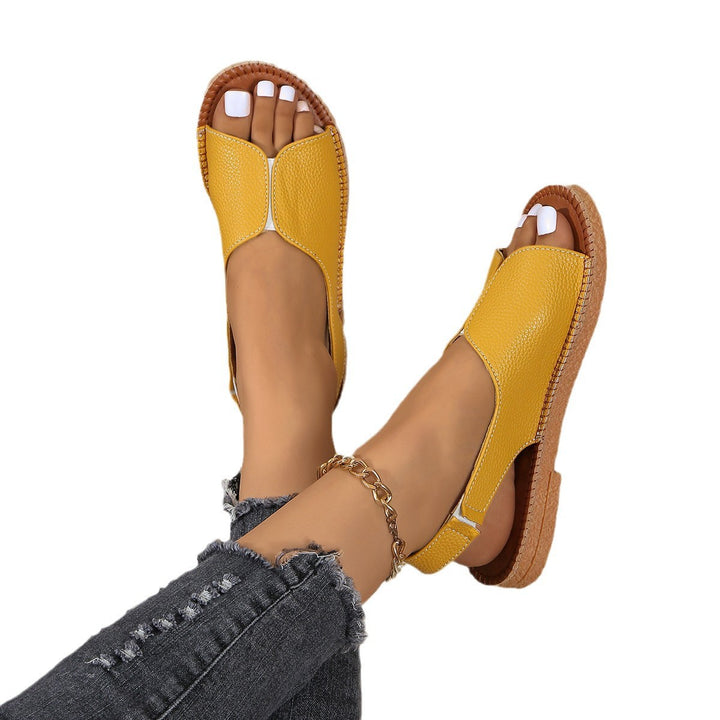 Dame Slingback Sandaler med luftigt design og anatomisk fodseng Stilla