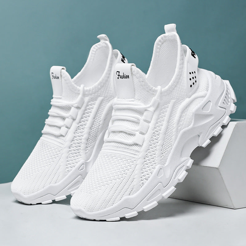 Dame Åndbare Løb-Sneakers med skridsikker Såle og elastisk Overdel Stilla