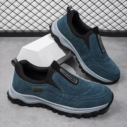 Dame Slip-On Sneakers med skridsikker gummisål og åndbart overmateriale Stilla