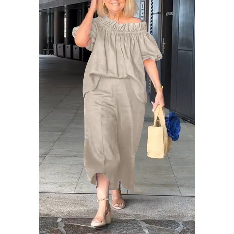 Dame luftig sommerbluse i boho-stil Stilla