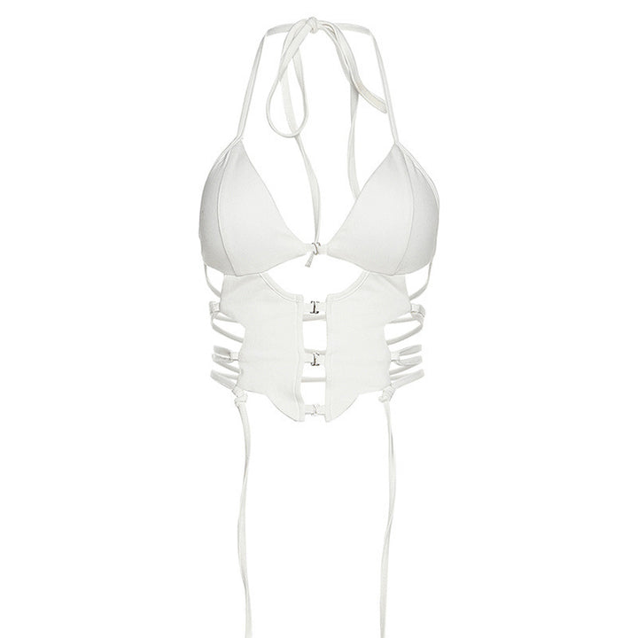Damebikini med innovativt snit og justerbare stropper Stilla