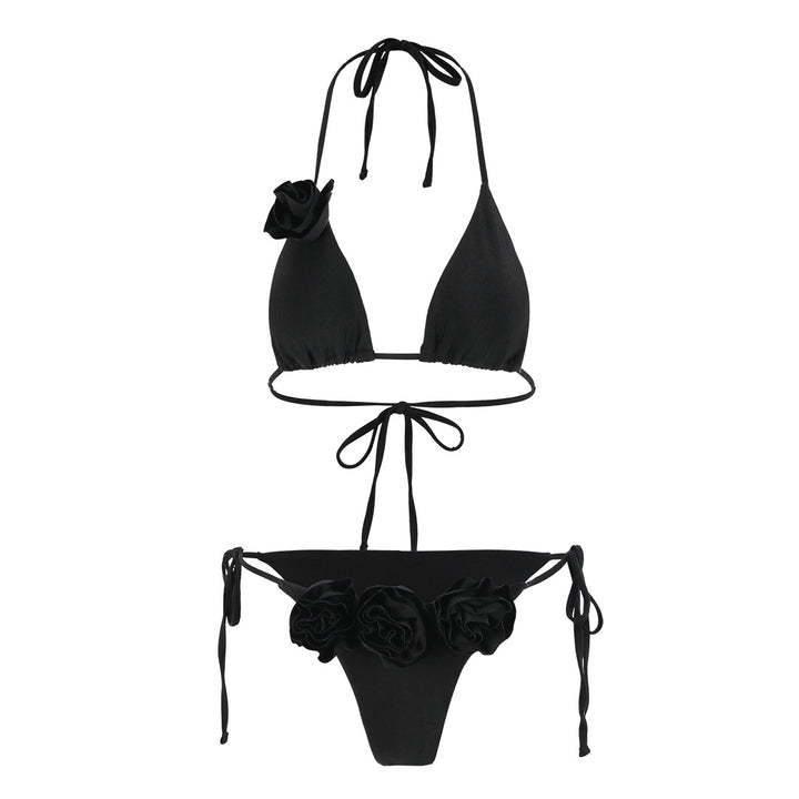 Dame badedragt med floral design Stilla