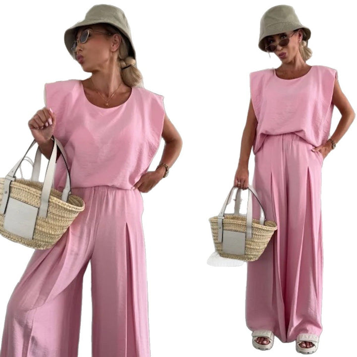 Dame maxikjole med elegant snit Stilla