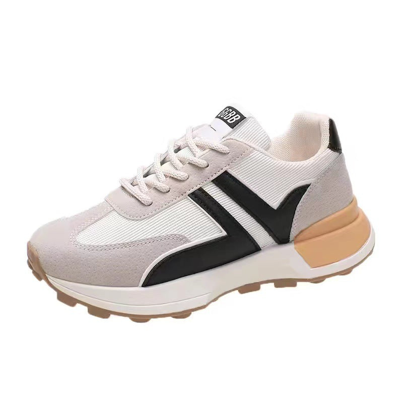 Damer Modische og Dæmpende Sneakers med højere Sål Stilla