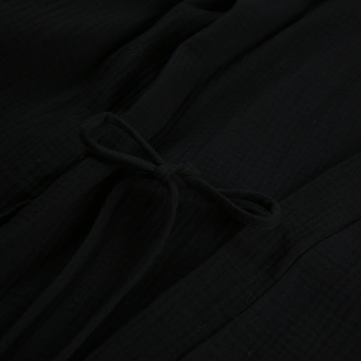Dame Kimono-Kjole med elegante Flæsedetaljer Stilla