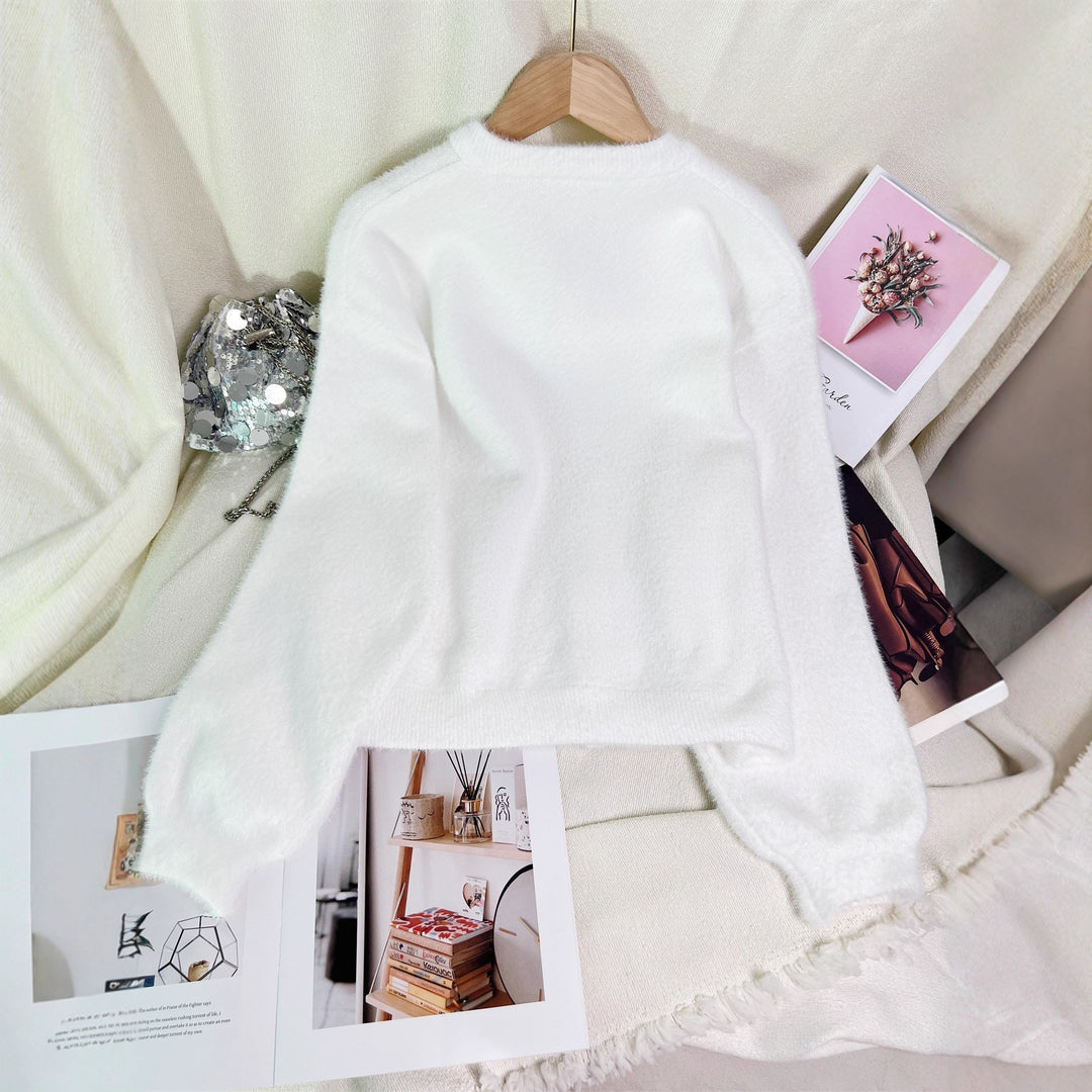 Kvindernes hyggelige cardigan med perlebesatte knapper og moderne snit Stilla