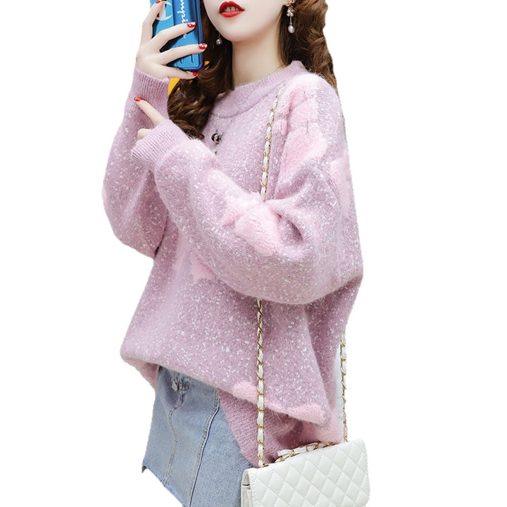 Kvindernes hyggelige oversized sweater med tekstureret design og komfortabel pasform Stilla