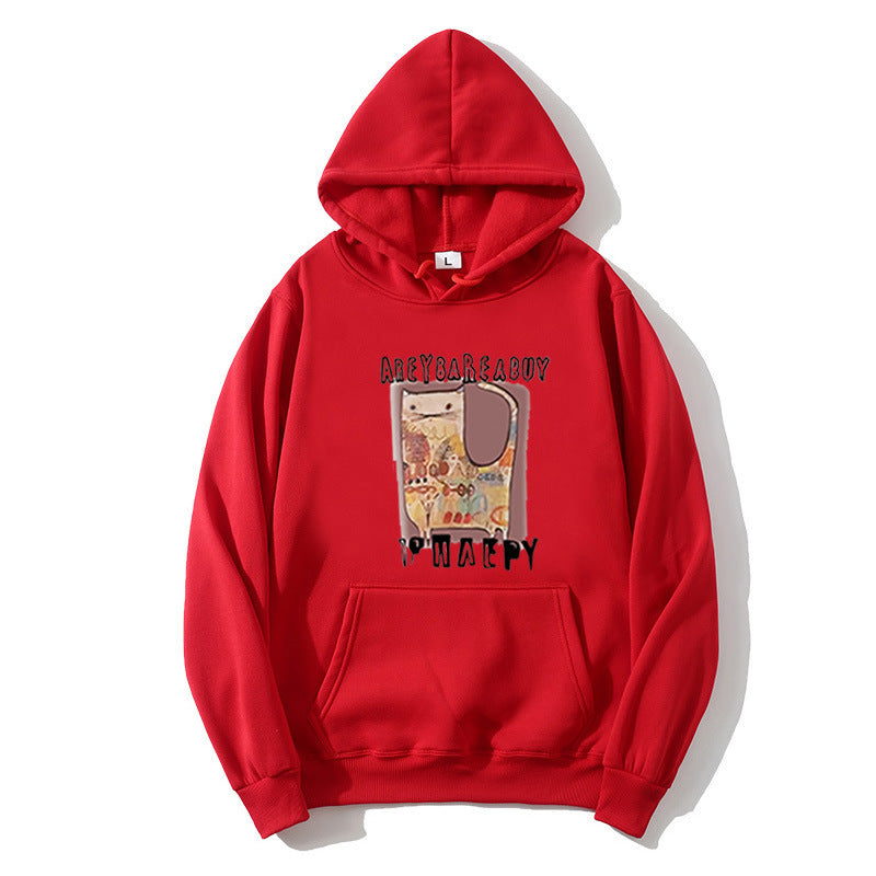 Kvinders hoodie med kreativt grafisk design Skovae