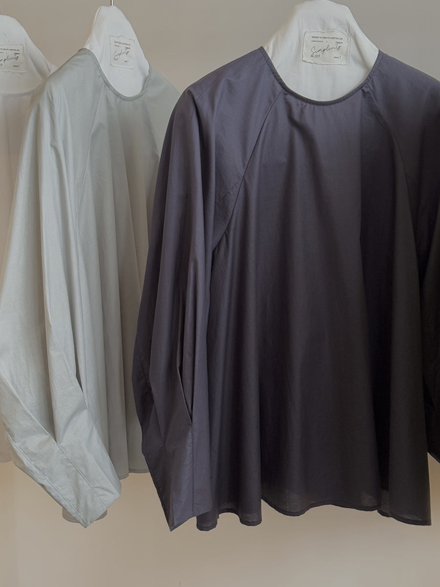Dame let oversized bluse Stilla