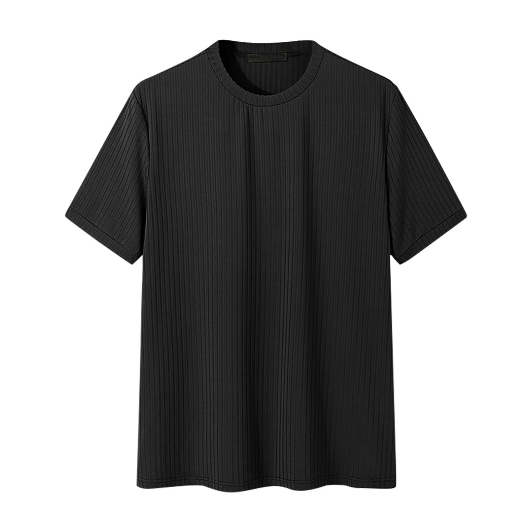 Unisex nan ribbet løst skåret T-shirt lavet af bomuldsblanding Skovae