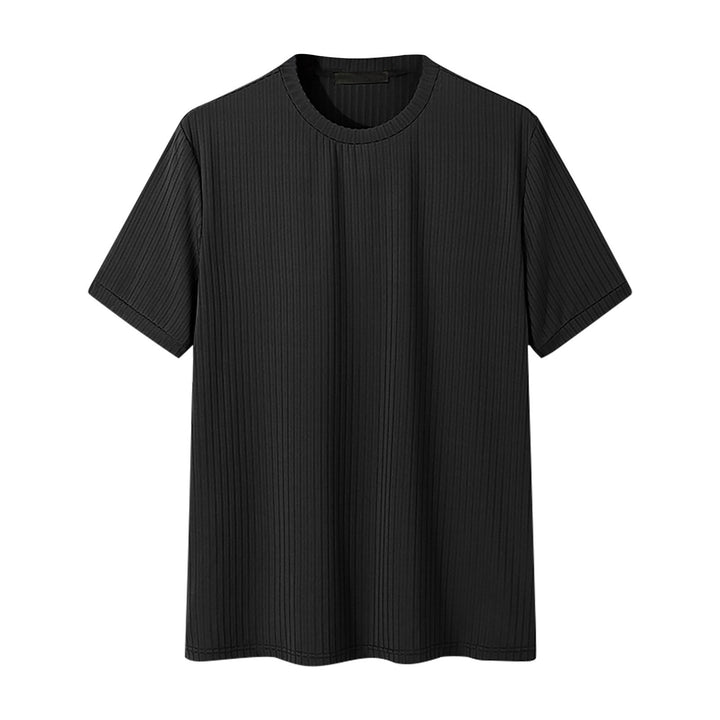 Unisex nan ribbet løst skåret T-shirt lavet af bomuldsblanding Skovae