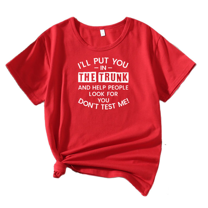 Dame Casual Statement Grafik T-shirt Stilla