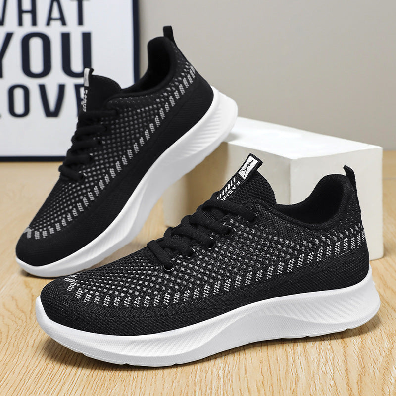 Dame Sporty Åndbare Sneakers med elastisk Overdel Stilla