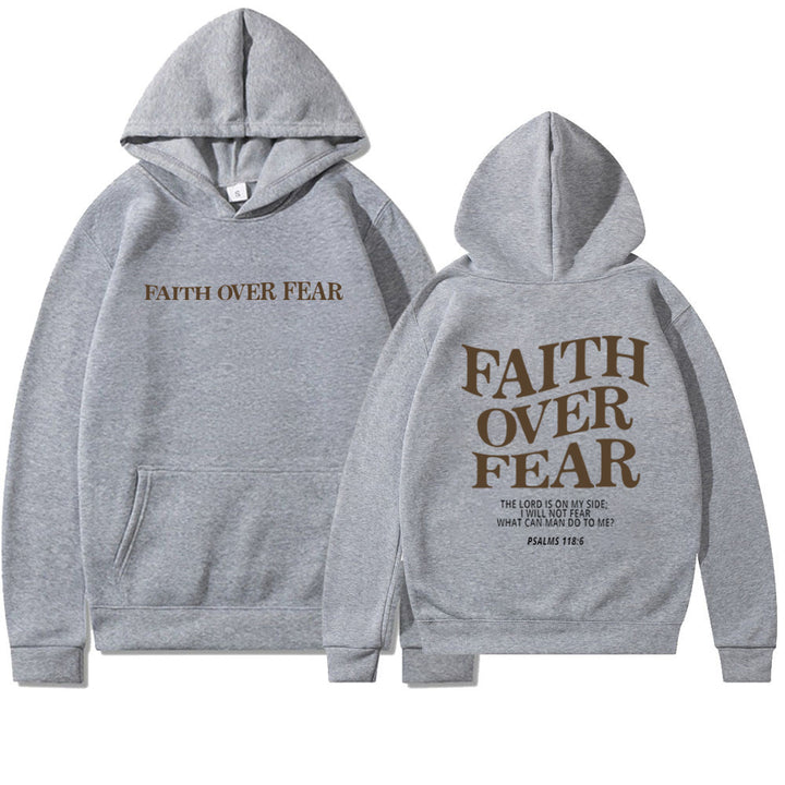 Dame hoodie med inspirerende tekst og høj kvalitet håndværk Skovae