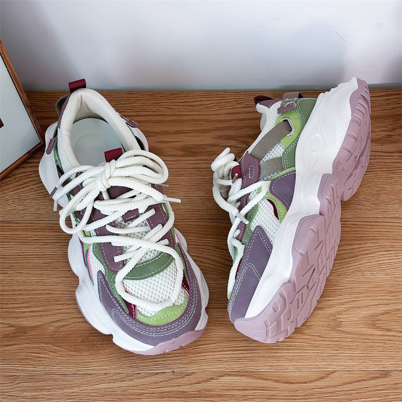 Dame Sporty Sneakers med åndbart mesh-overdel og fleksibel sål Stilla