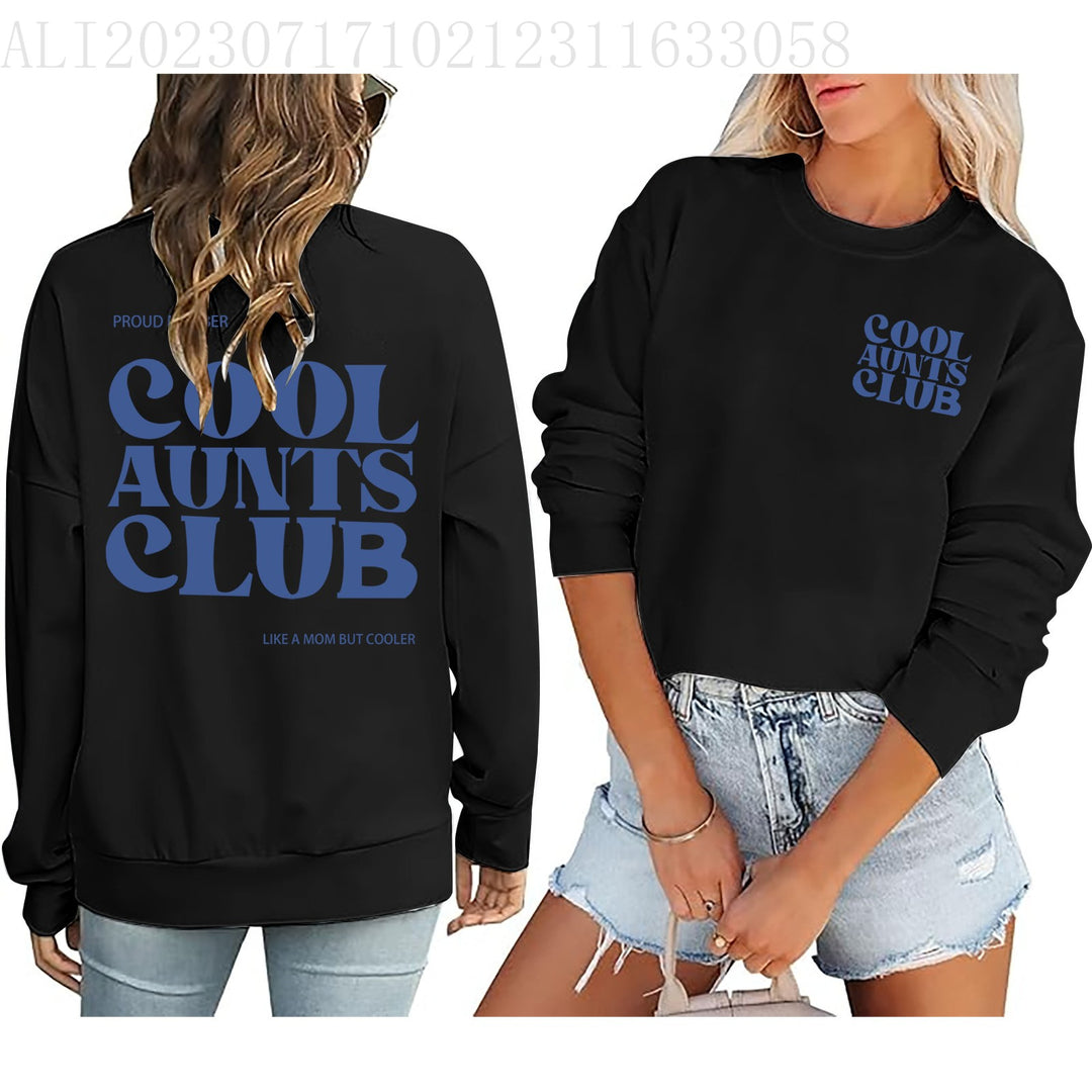 Kvindernes sweatshirts med cool klubmotiv Stilla