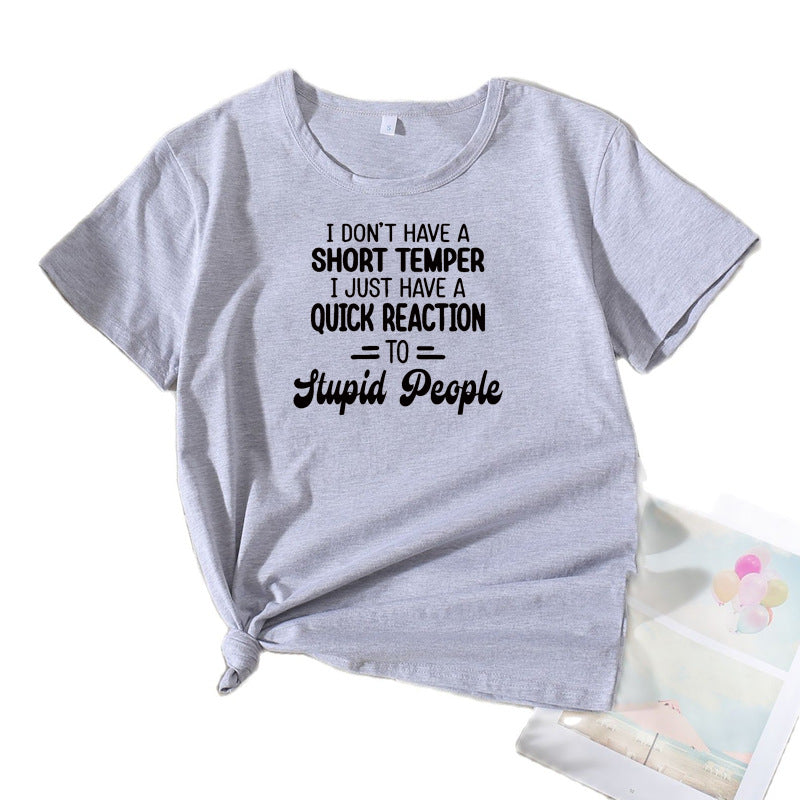 Kvinder sjovt citat T-shirt Stilla