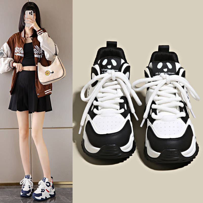 Dame Chunky Sneakers i moderne design med slidstærkt overmateriale og skridsikker sål Stilla