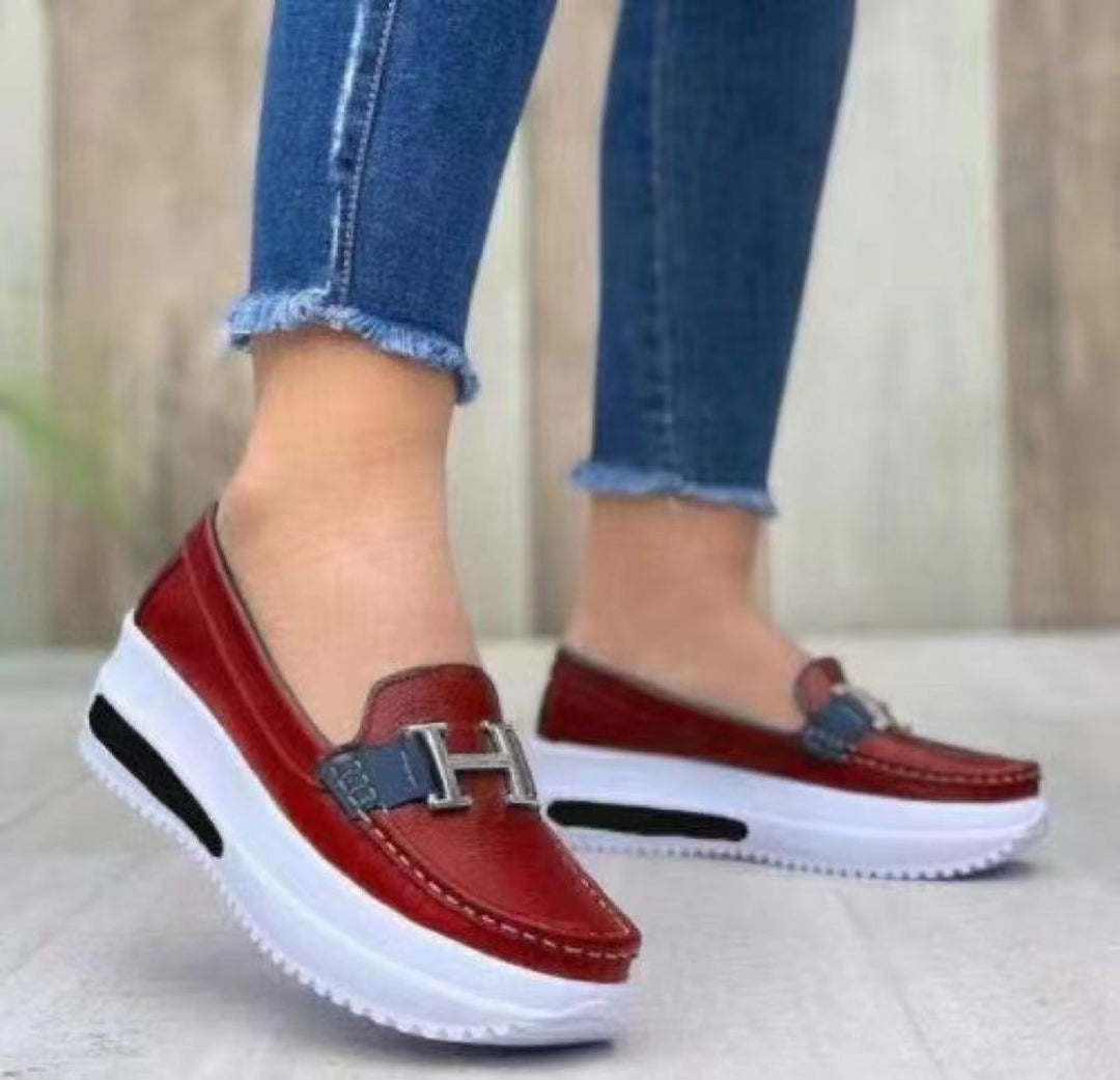 Dame Komfortable Slip-On Sneakers Stilla