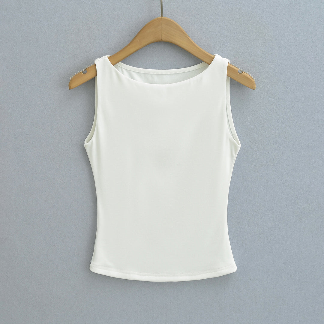 Dame sporty tanktop med sømløs forarbejdning og åndbart stof Stilla