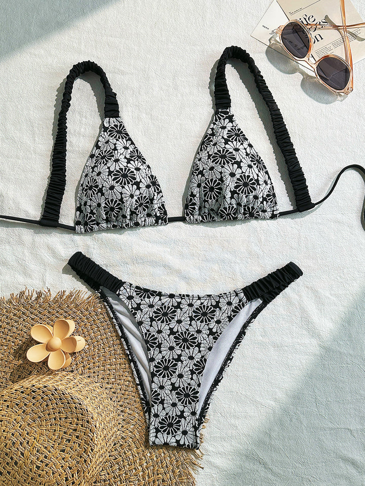 Femme Triangle Bikini Sæt Stilla