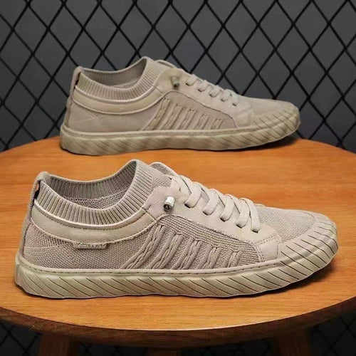 Dame fritids-sneakers lavet af åndbart materiale med fleksibelt såldesign Stilla