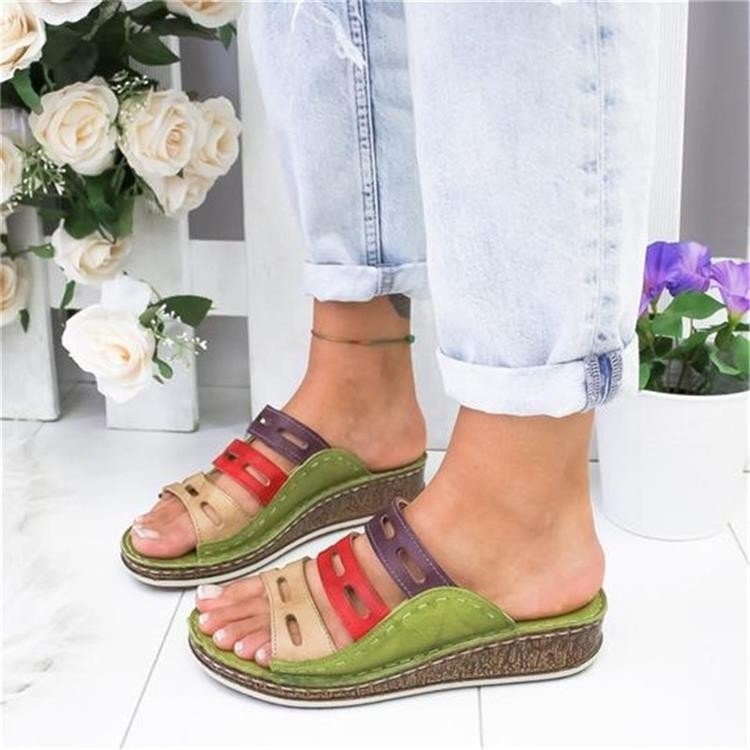 Dame Komfortable Sandaler med innovativt Remdesign Stilla