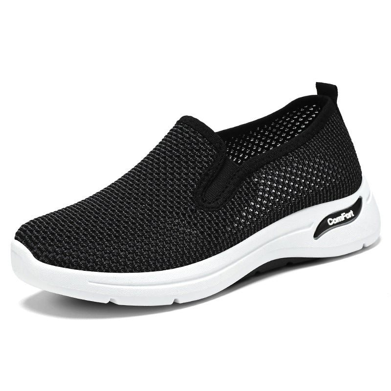 Dame Behagelige Slip-On Sneakers med åndbart Overmateriale Stilla