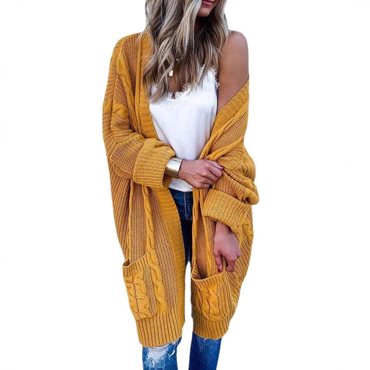 Dame cardigan i kabel strik design Stilla